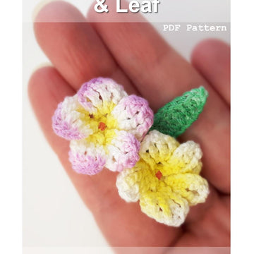Plumeria Flower & Leaf