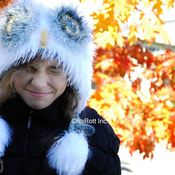 Arctic Snowy Owl Bonnet Crochet PDF Pattern