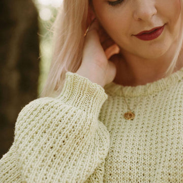 Forest Waffle Pullover