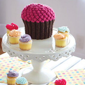 Knitted Cupcake Hat