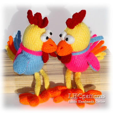 Rooster Knitting Pattern