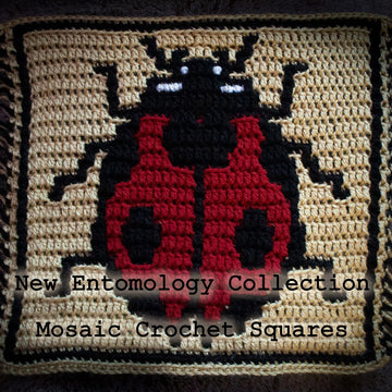 Entomology Collection Mosaic Square - Ladybug