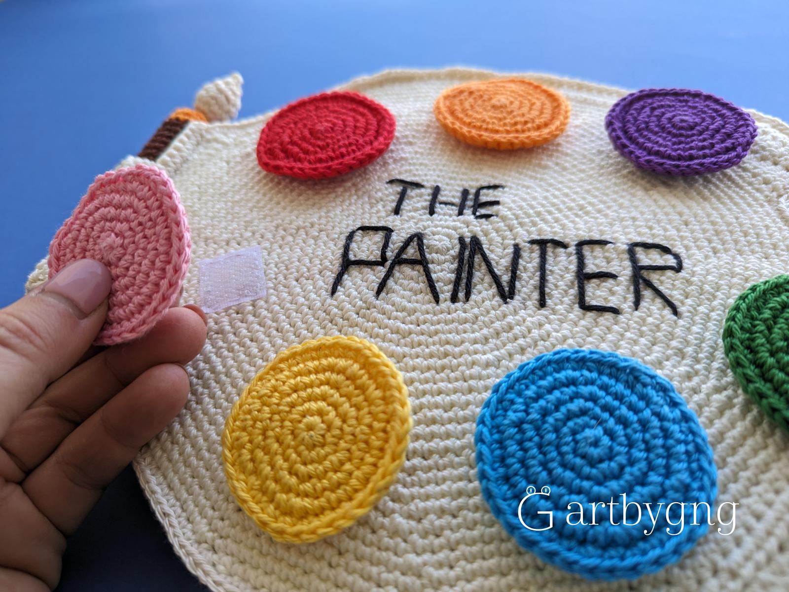 The Painter Quiet Book Pattern
