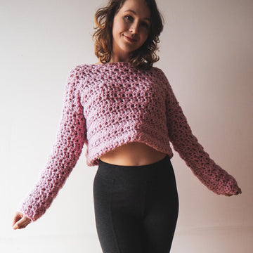 Candy Cropped Jumper