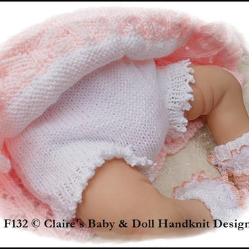 ‘Baby Alice’ Dress Set 16-22” doll/preemie-3m+ baby