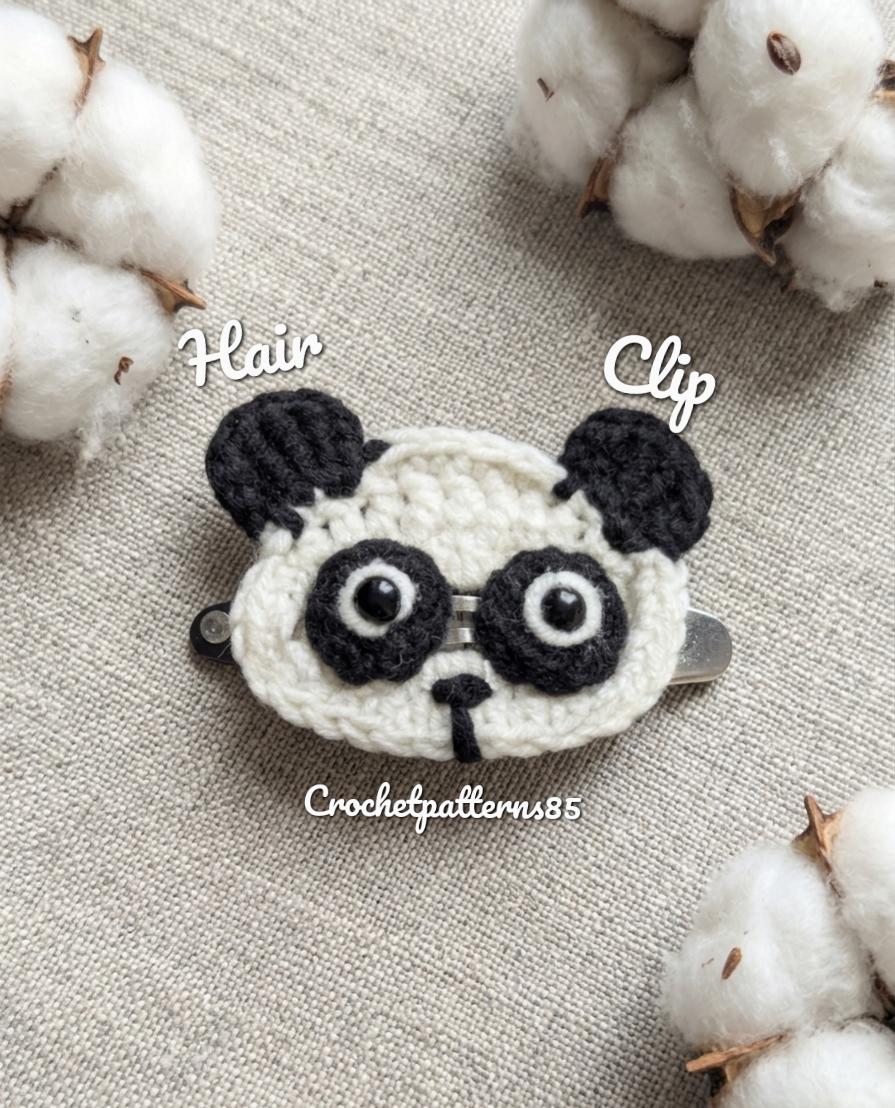 Panda Hair Clip English-US