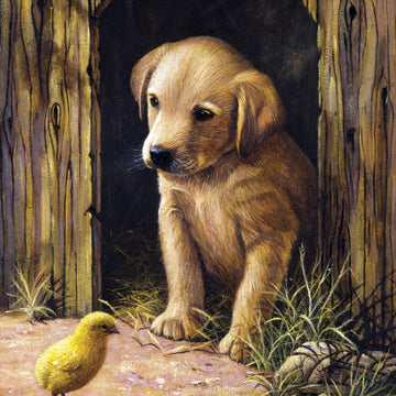 Royal Brush Junior Small Paint By Number Kit 8.75"X11.75" - Labrador Puppy