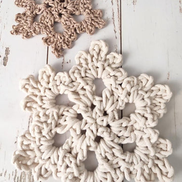 Nordic Rope Snowflake