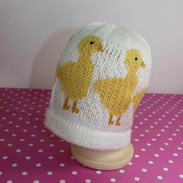 Baby Chick Ski Beanie Hat CIRCULAR