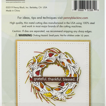 Penny Black Creative Dies - Golden Delight Cut Out 3"X3.2"