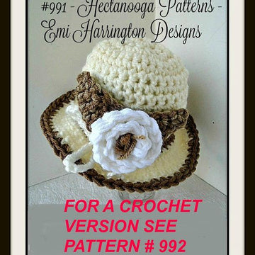 992- Knit Sunhat