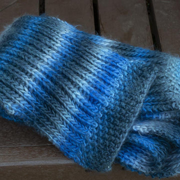 Beginners' Brioche Scarf