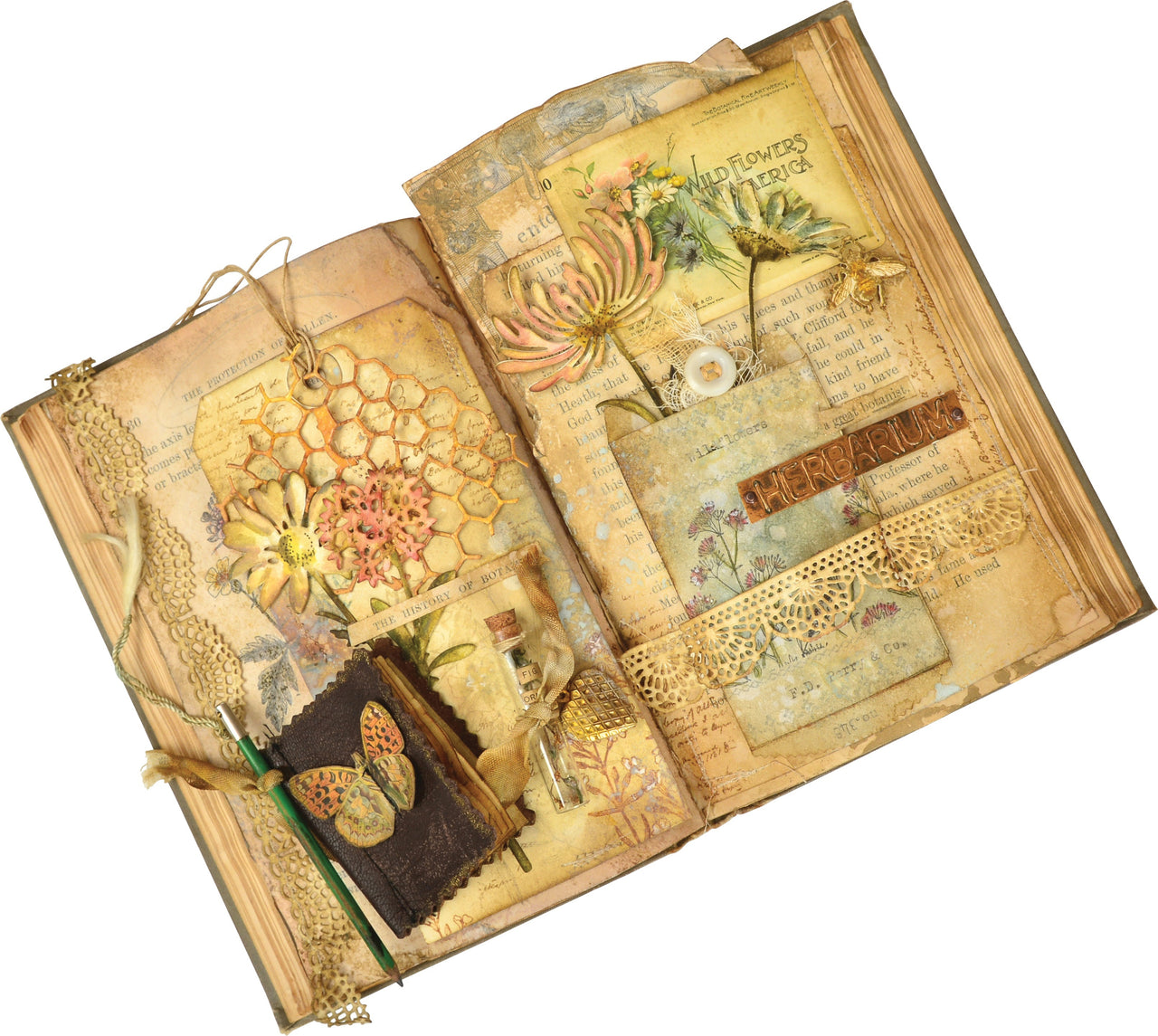 Sizzix Thinlits Dies By Tim Holtz 4/Pkg - Crochet