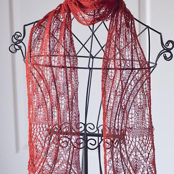 Summer lace scarf "Meredith"