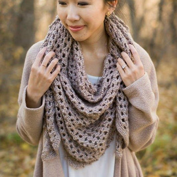 The Boho Crochet Wrap & Heartland Wrap