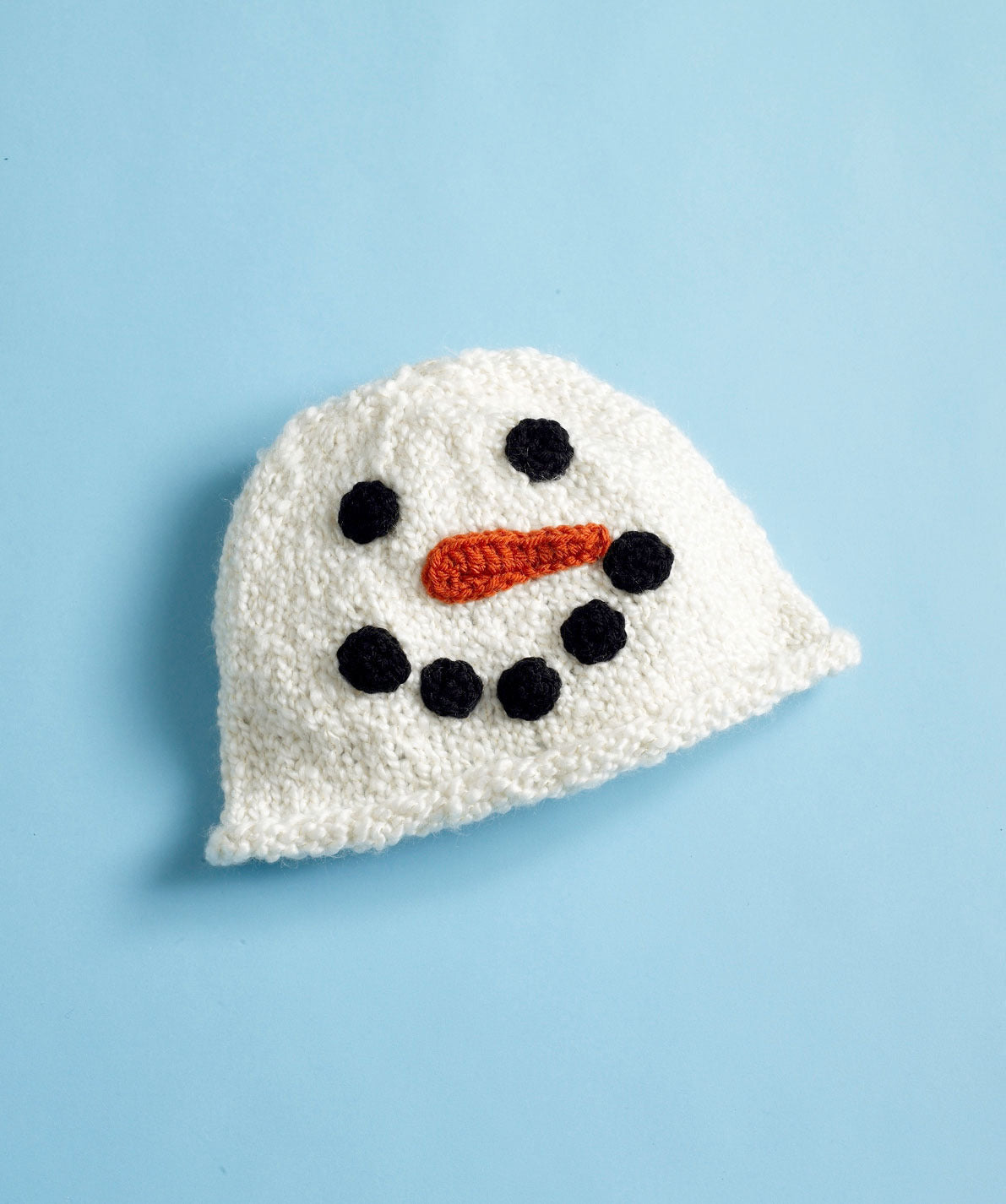 Snowman Hat in Lion Brand Vanna's Choice & Holiday Homespun - 90147AD