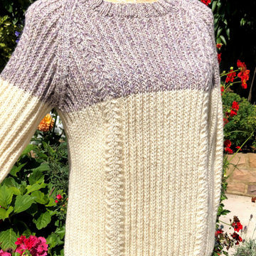 Fisherman's Rib Raglan Sweater