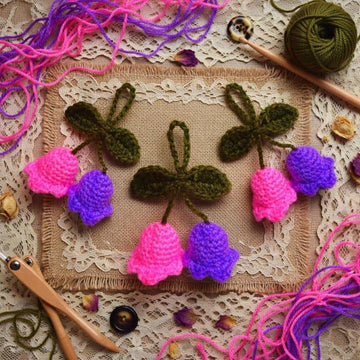 Crochet Lily of the Valley Bag Handle Pattern