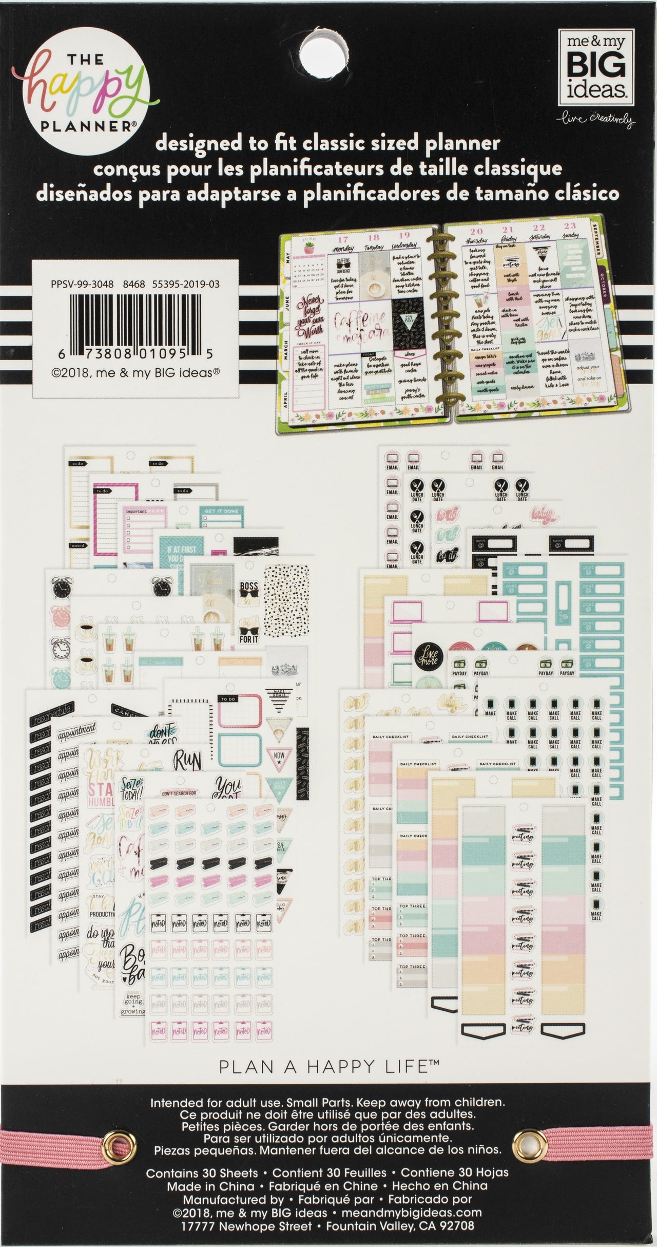 Happy Planner Sticker Value Pack - Boss Babe