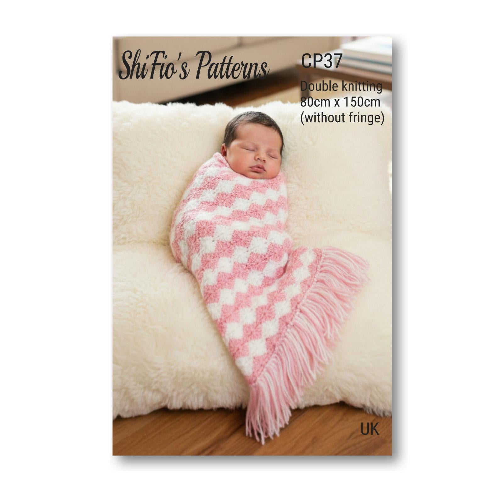 Shelly Blanket Crochet Pattern #37