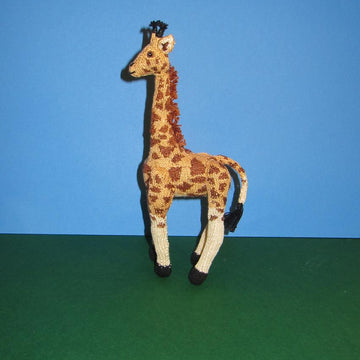 Georgie The Baby Giraffe Amigurumi Microknit Toy