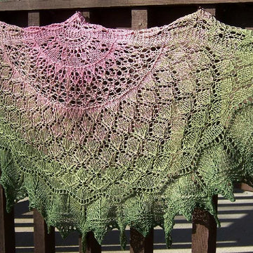A Slice of Summer shawl
