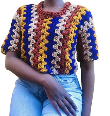 Granny Square Shirt