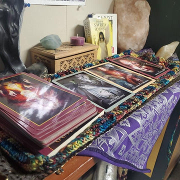 Rebel Altar Cloth/Tarot Deck Holder