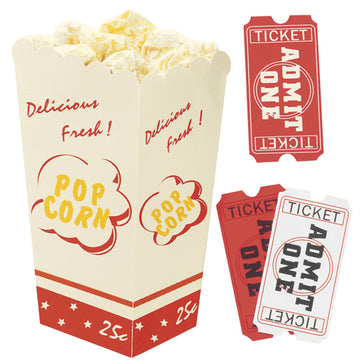 Jolee's By You Dimensional Stickers - Movie Popcorn
