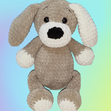 Amigurumi pattern puppy, dog crochet pattern, cute crochet pattern