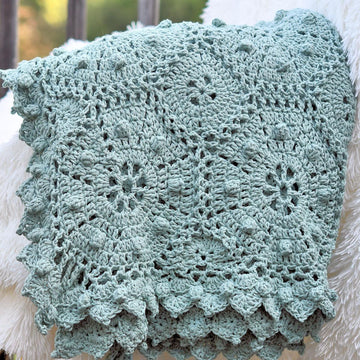 Octagon Lace Throw