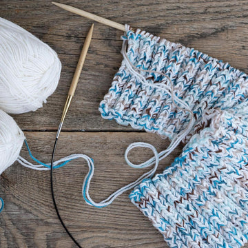 Knitting Pattern Melange Pure Wool Hat