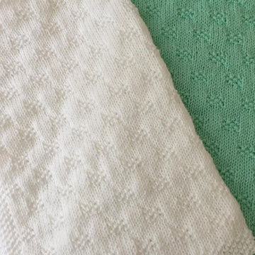 Moss Checks Baby Blanket