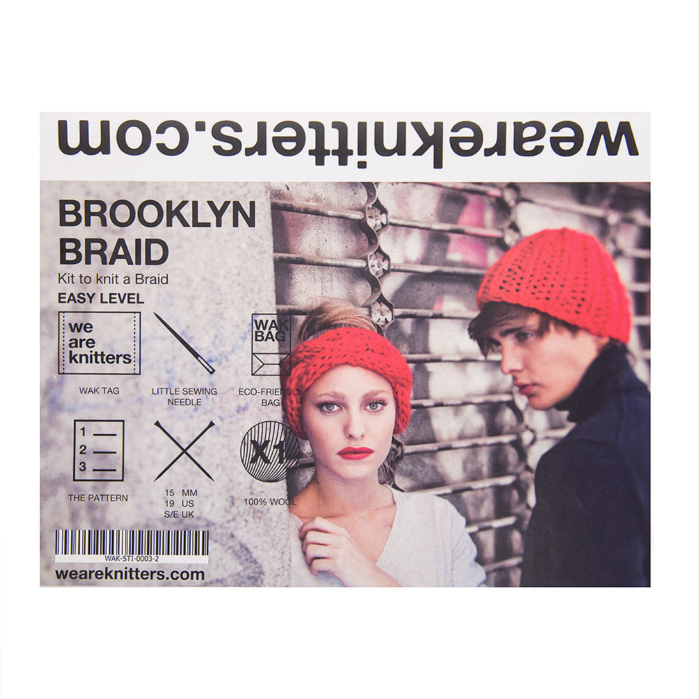 Sticker - Brooklyn Braid in We Are Knitters The Wool