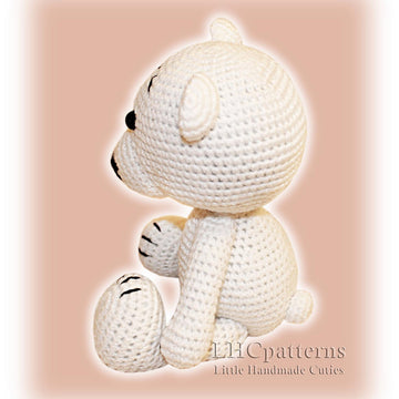 Tiger, Cat and White Bear Crochet Pattern