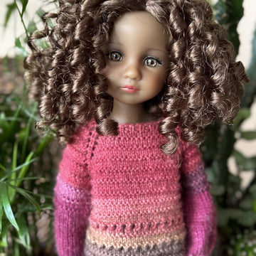 Pullover Berry Mood for Ruby Red Doll
