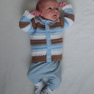 Striped Baby Cardigan