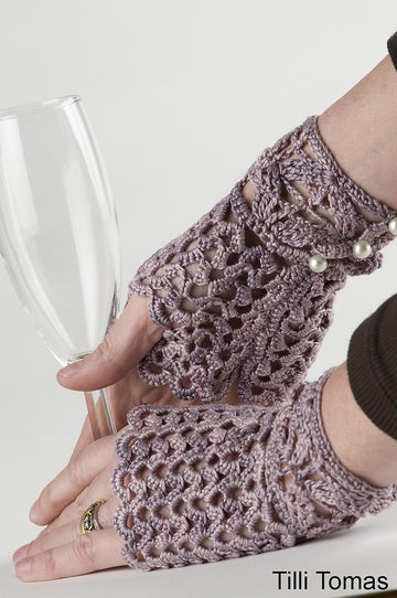 Afternoon Tea Fingerless Gloves