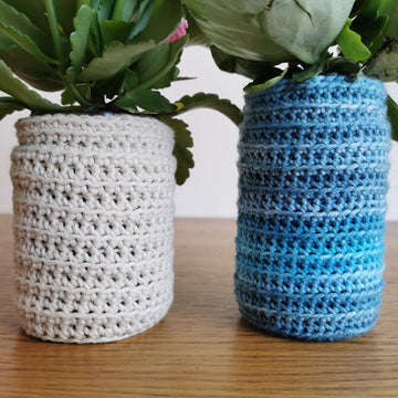 Jar cover vase