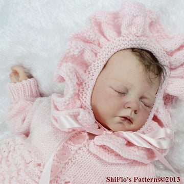 Ribbon & Roses Set Knitting Pattern #27