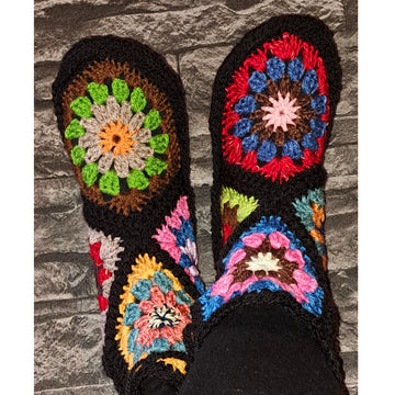 SLiPPERS * BOOTS * - HeXagon * Use leftovers, scraps
