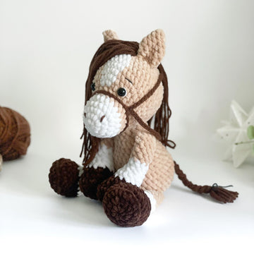Cute Crochet Horse
