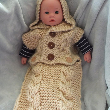 Braided Baby Cocoon