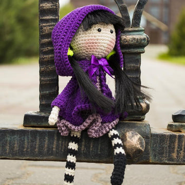 Iris flower Doll