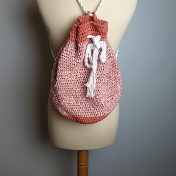 Crochet backpack
