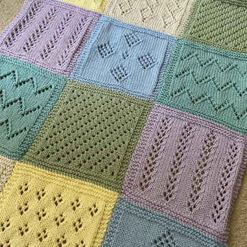 Lace Patchwork Blanket