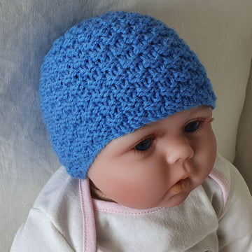 Cody - Prem baby moss stitch beanie