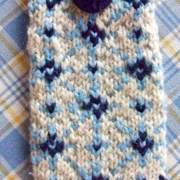 Midnight Snowfall Cell Phone/Eyeglass Cover