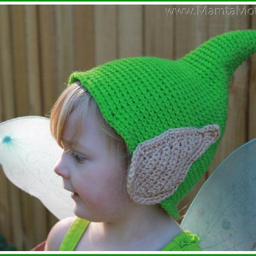 Crochet Tinkerbell Fairy Hat Pattern A Pixie Gnome Elf Cap