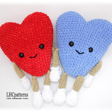Seamless Heart Crochet Pattern